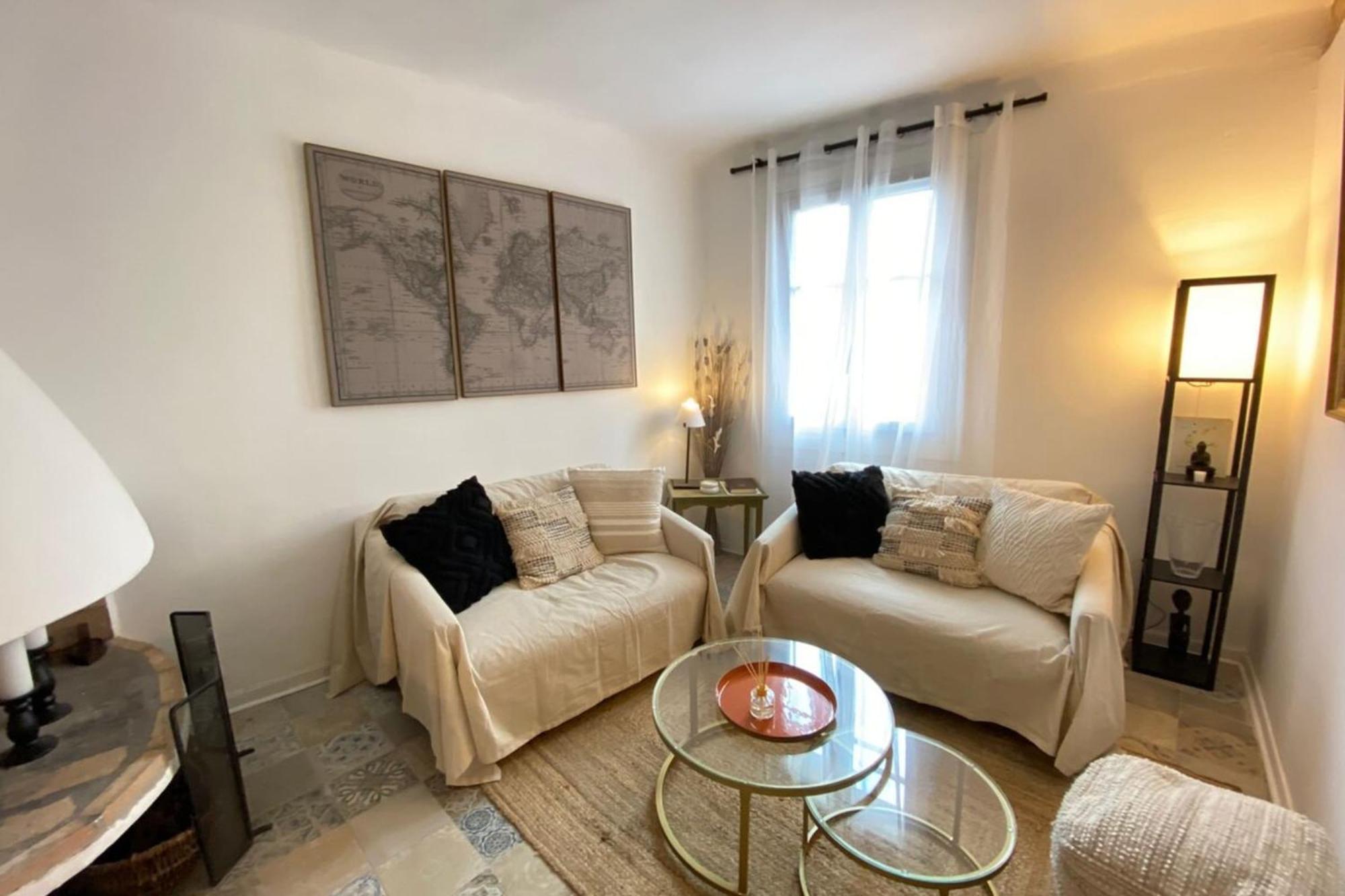 Appartamento 06M - Old Antibes Beautiful Duplex Terrace With Sea View Esterno foto